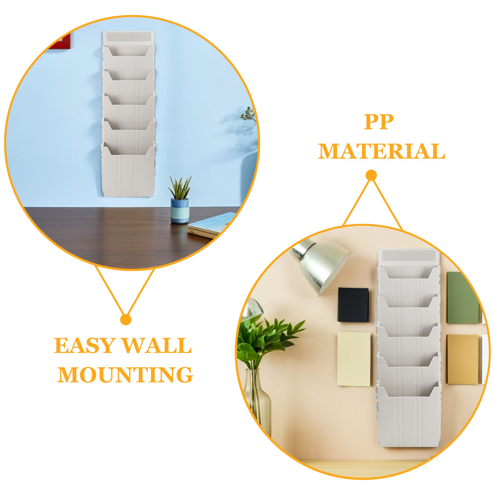 Wandmontage bestandsorganizer  - Magazine Holder Rack recensie en prijs