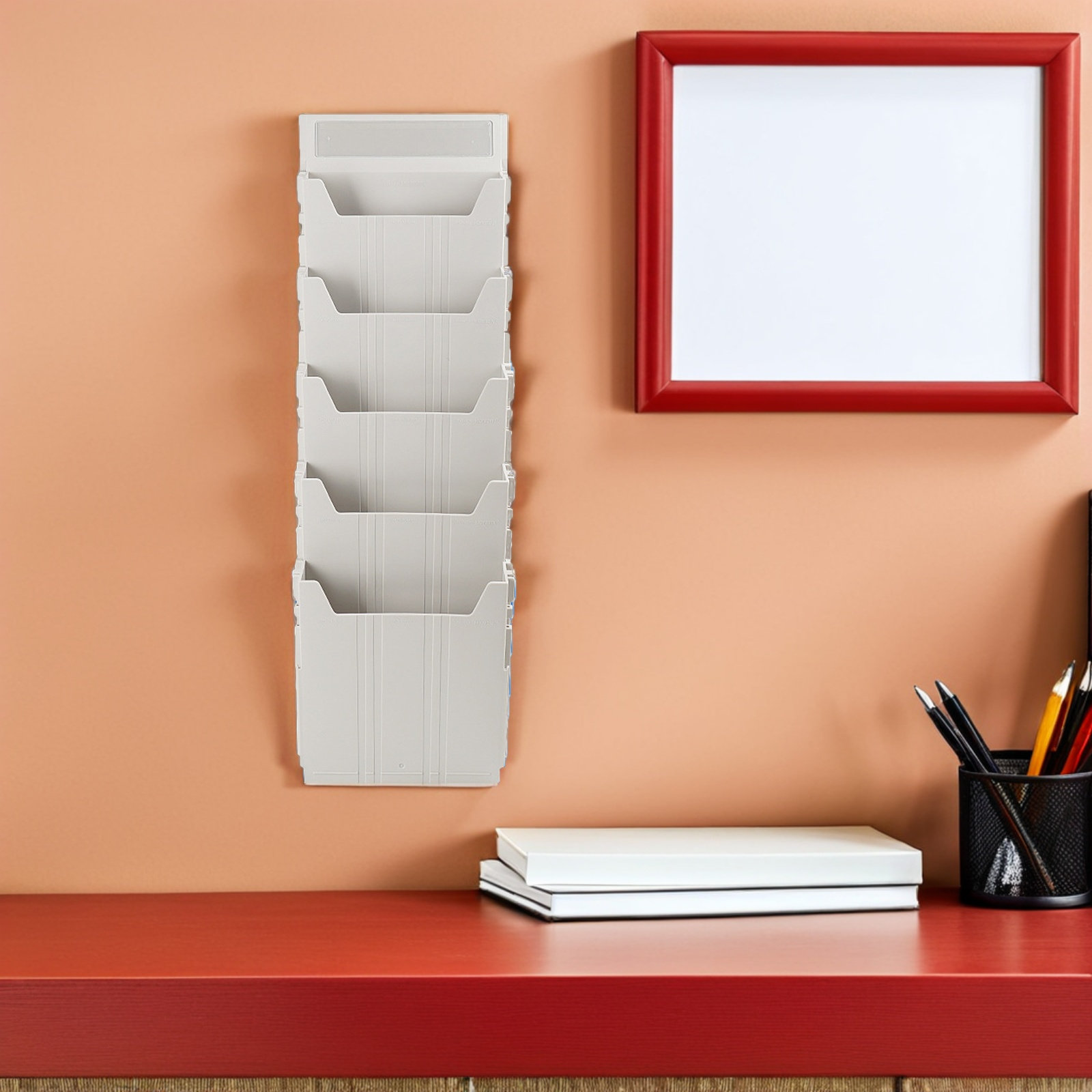 Wandmontage bestandsorganizer  - Magazine Holder Rack recensie en prijs