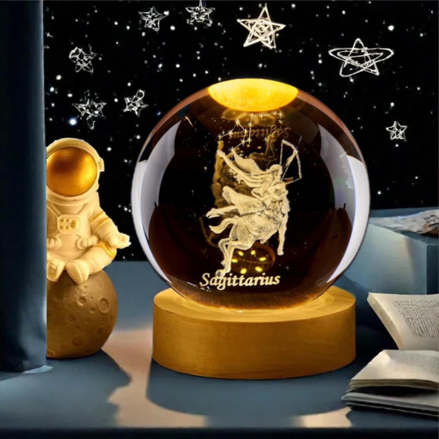 3D Boogschutter Kristallen Bol - Paper Weight Crystal recensie en prijs