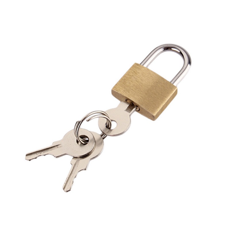 Massief messing hangslot met 3 - Letter Opener Brass recensie en prijs