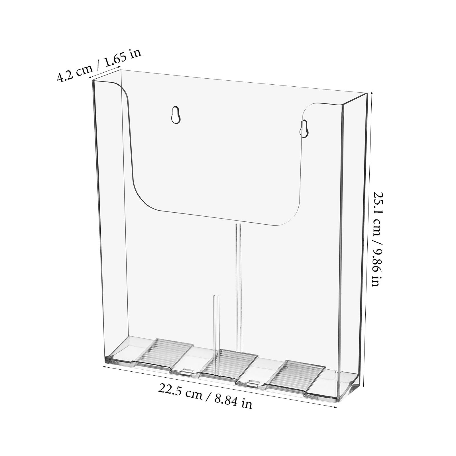 2 stuks transparante acryl wan - Magazine Holder Rack recensie en prijs
