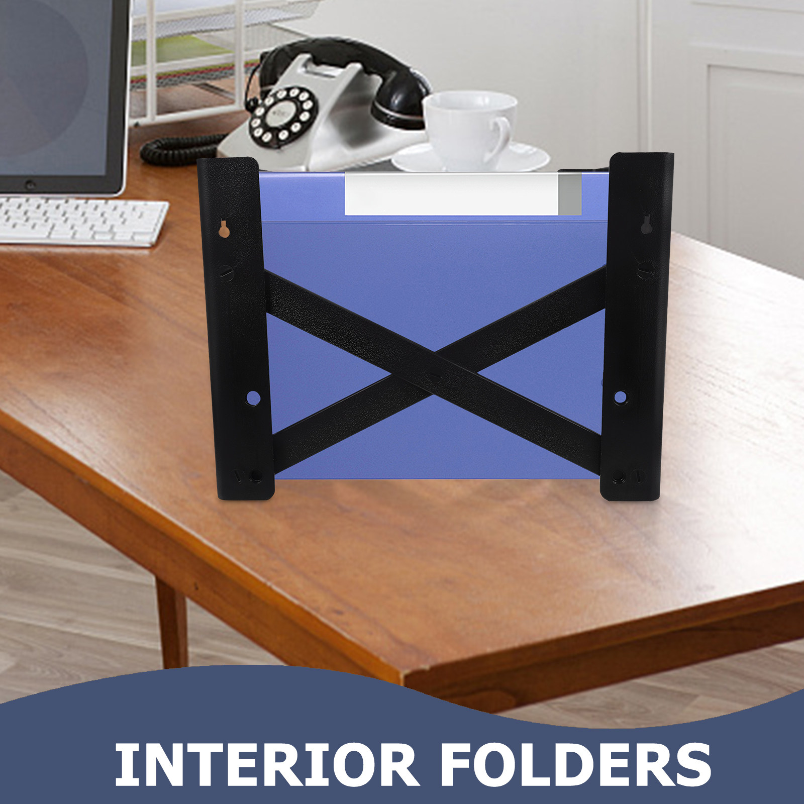 Plastic bureau-organizer voor  - Magazine Holder Rack recensie en prijs