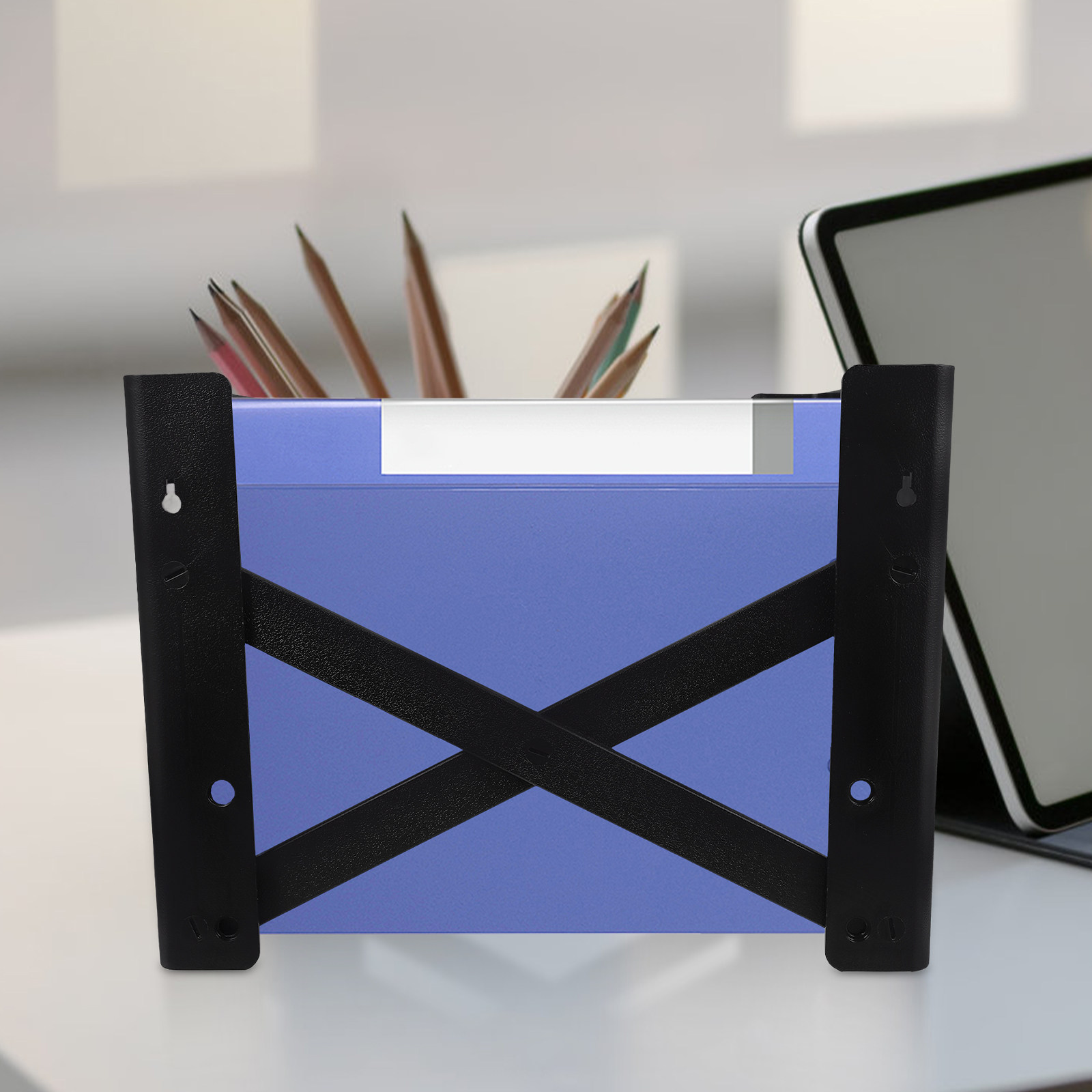 Plastic bureau-organizer voor  - Magazine Holder Rack recensie en prijs