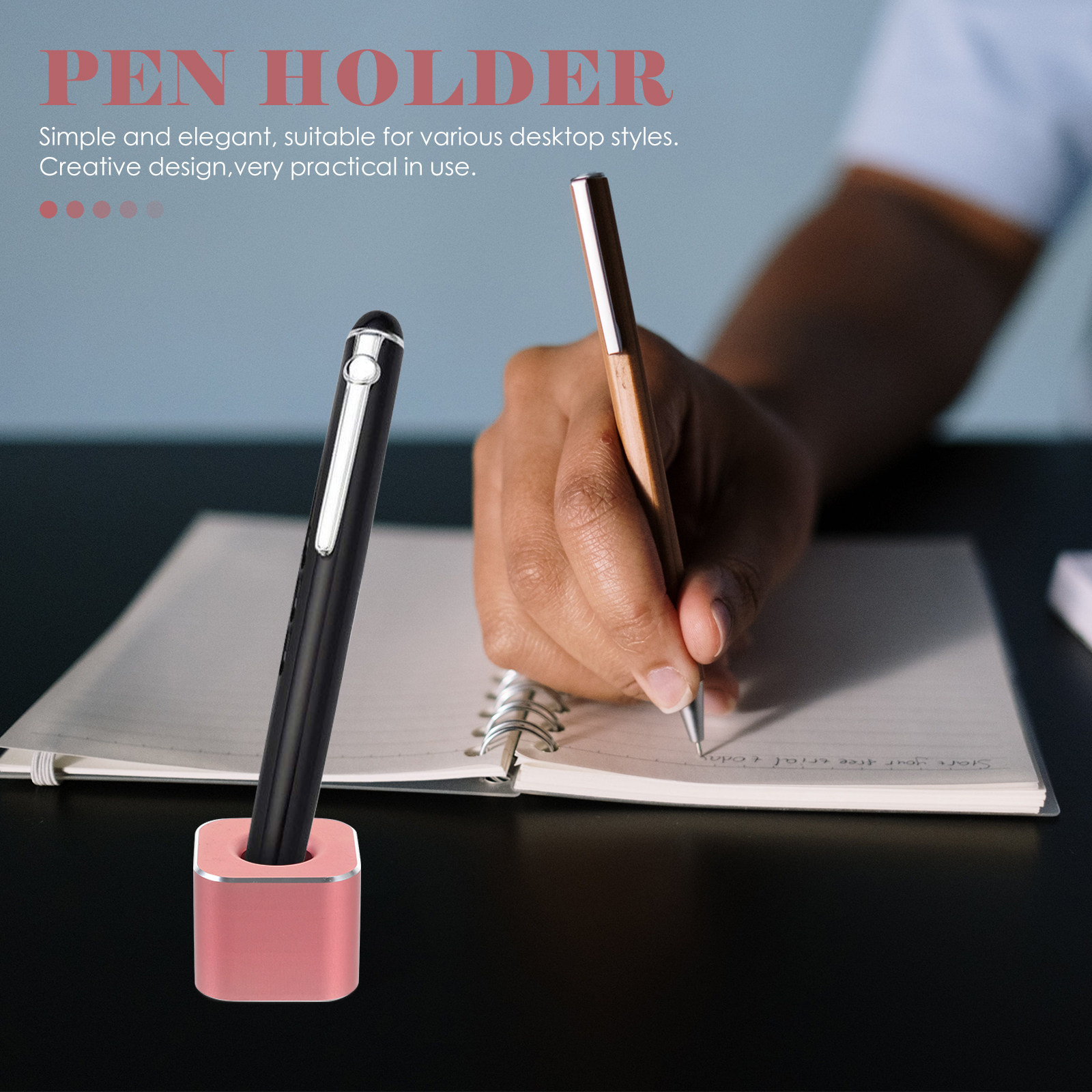 Metalen pennenhouder van alumi - Pen Rest Single recensie en prijs