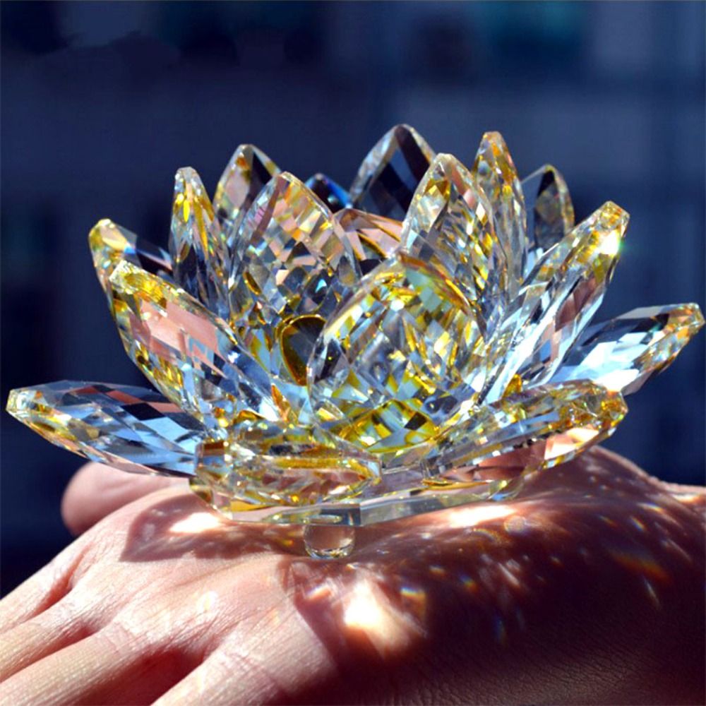 Kristal Lotusbloem Beeldje Thu - Paper Weight Crystal recensie en prijs