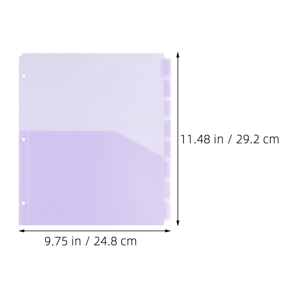 2 sets scheidingsbladen voor A - Tab Divider A4 recensie en prijs