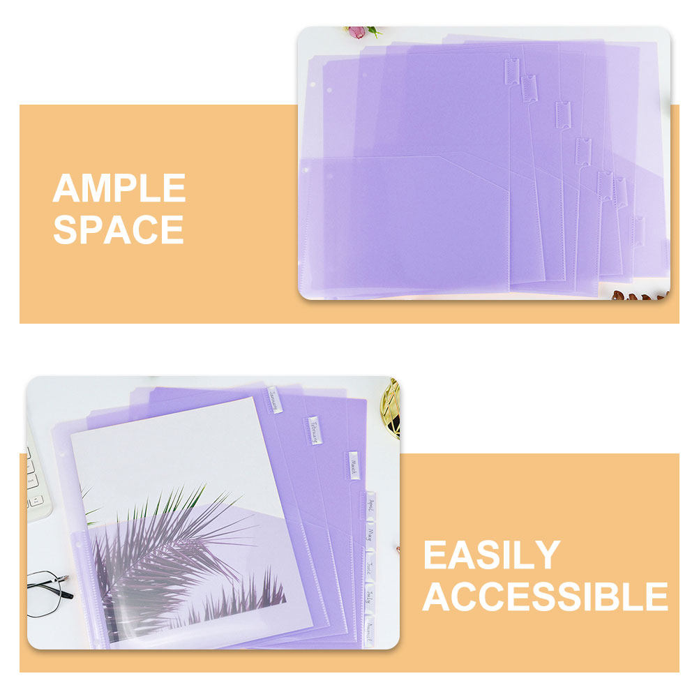 2 sets scheidingsbladen voor A - Tab Divider A4 recensie en prijs