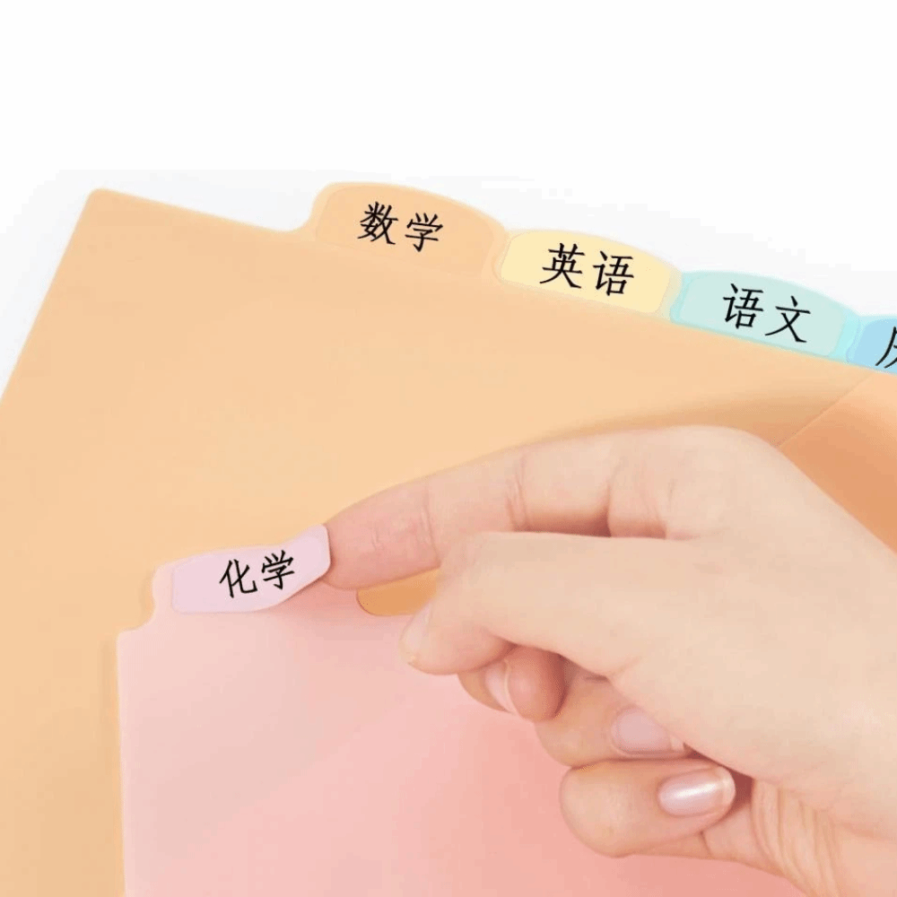 8 stuks A4 pastelkleurige sche - Tab Divider A4 recensie en prijs