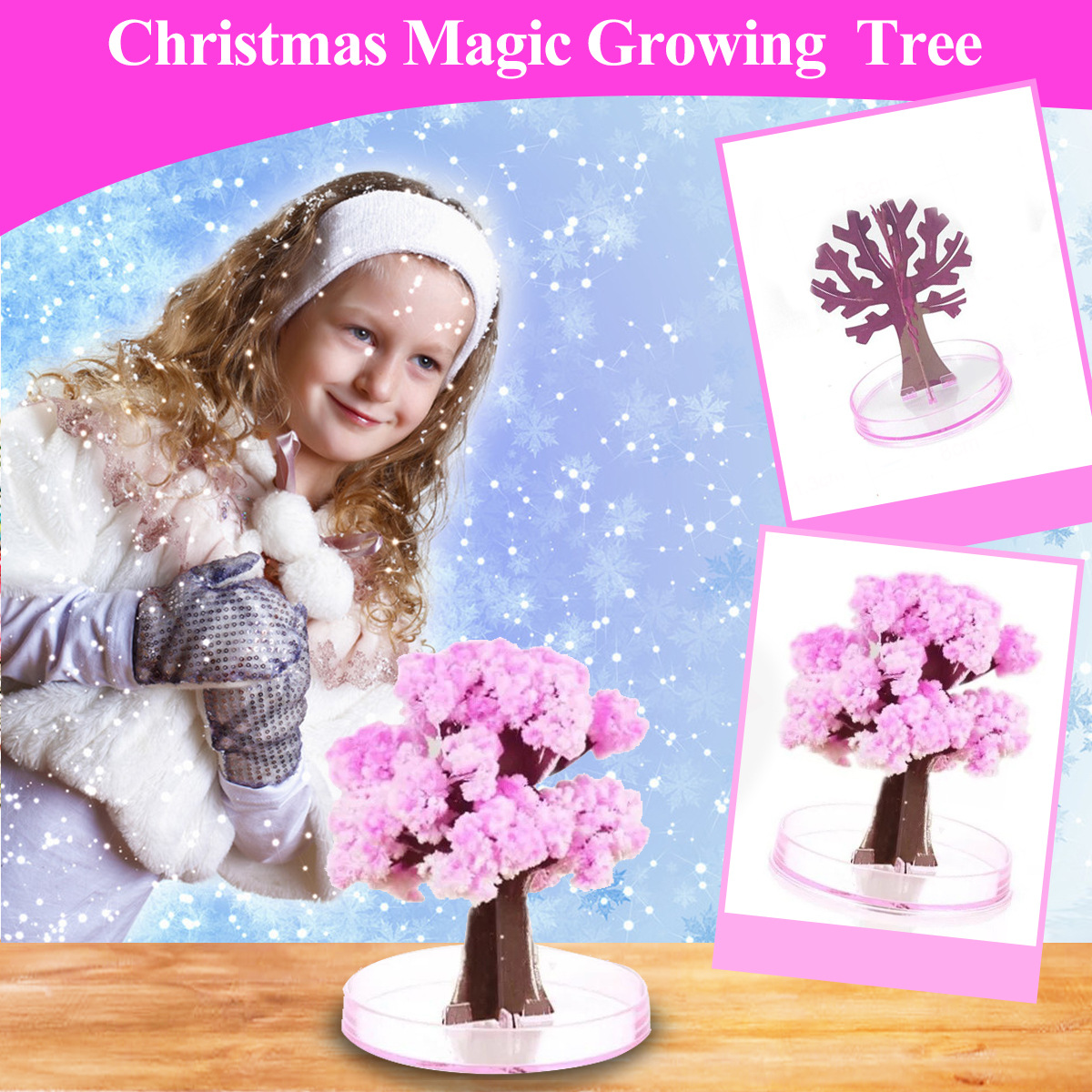 Mini Magic Sakura Miniatuur Bo - Paper Weight Crystal recensie en prijs