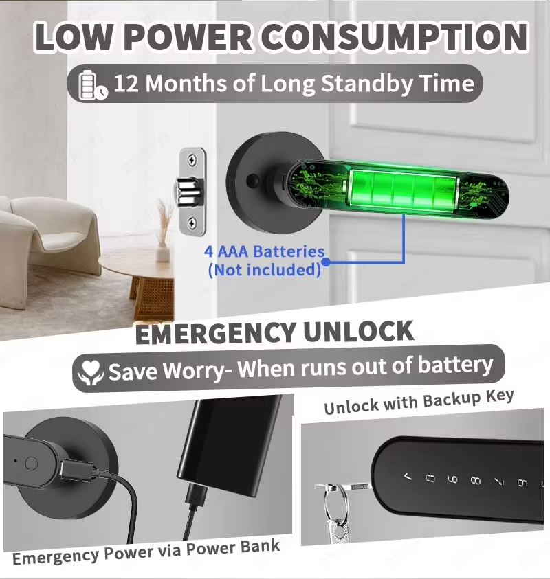 TTLock slim digitaal deurslot, - Letter Opener Brass recensie en prijs