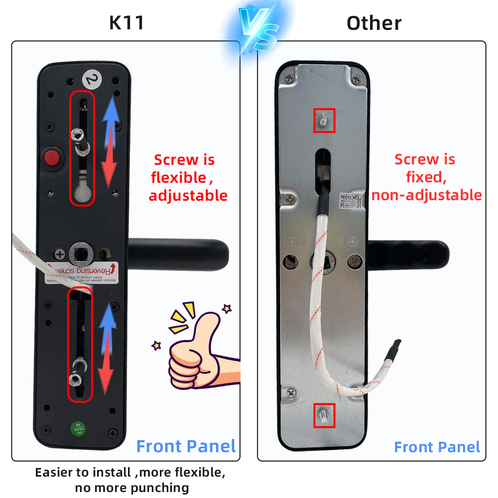 RAYKUBE K11 Tuya WiFi biometri - Letter Opener Brass recensie en prijs